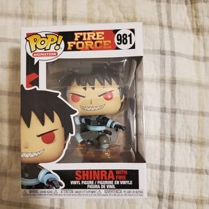 Fire Force: Shinra with Fire Funko Pop #981